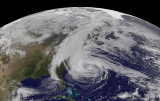 hurricane satellite image